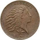 1793 Wreath Cent "Smith Counterfeit" F15
