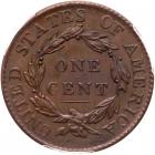 1819 N-2 R1 Large Date PCGS graded MS64 Brown, CAC Approved - 2
