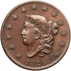 1826 N-9 R3 PCGS AU Detail Cleaned