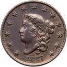 1827 N-2 R3 PCGS XF Detail Surfaces Smoothed