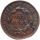 1834 N-4 R2 Lg 8 Sm Stars Med Ltrs PCGS AU Details Environmental Damage - 2
