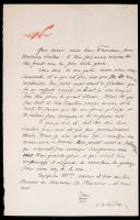 Nadar - Gaspar-F&Atilde;&copy;lix Tournachon, Rare Autograph Letter Signed by 19th Century Balloonist and Celebrated Photographer