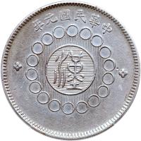 Chinese Provinces: Szechuan. Dollar, Year 1 (1912) PCGS About Unc