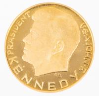 John F. Kennedy Collection: From Germany Freedom is Peace Memorial Fine Gold Coin .900, 20mm 3&Acirc;&frac12; Grams