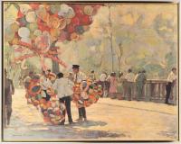 David Negron. "Balloons, Mexico City"