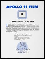 Apollo 11: Flown Film On Board LCM 'Columbia', Placed on LM 'Eagle' and Accompanied Armstrong and Aldrin to the Surface of the M