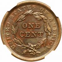 1841 N-3 R2 NGC graded MS65 Brown - 2