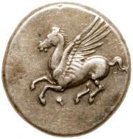 Corinthia, Corinth. Silver Stater (8.58 g), ca. 375-300 BC