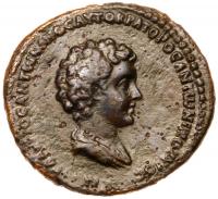 Diva Faustina I, with Galerius Antoninus. &Atilde; (8.34 g), died AD 140/1 - 2