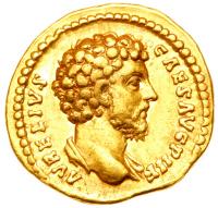 Marcus Aurelius. Gold Aureus (7.11 g), as Caesar, AD 138-161
