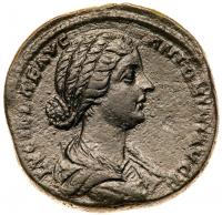 Lucilla. &Atilde; Sestertius (24.80 g), Augusta, AD 164-182 Choice VF