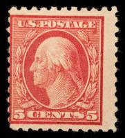 5&Acirc;&cent; carmine error Mint Stamp