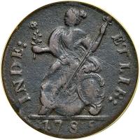 1785 Connecticut Copper. Miller-3.4-F.2 SEGS EF40 - 2