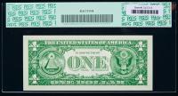 Gem CU $1 1963A FRN # D44444444A - 2