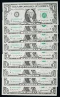 $1 FRNs from 50000005 to 59999995