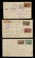 1893 Columbian Issue Covers Group To Europe
