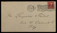 1909 2&Acirc;&cent; Lincoln FDC