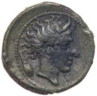 Sicily, Gela. &Atilde; Tetras, 16 mm, (3.38 g), ca. 420-405 BC - 2