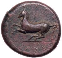 Sicily, Syracuse. Timoleon and the Third Democracy. &Atilde; Dilitron, 25 mm,(19.29 g), 344-317 BC - 2