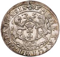 Poland: Danzig. Ort (&Acirc;&frac14; Taler), 1625 Unc - 2