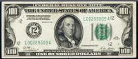 Tough to find group of early series $100 FRNs