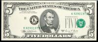 PMG 67 EPQ STAR $5 Overprint Error