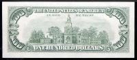 A trio of $100 Small Head Misalignment Error Notes - 2