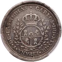 Mexico. Silver Proclamation Medal, (c.1790) PCGS Fine