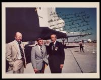 Fred Haise: Apollo 13 and Approach and Landing Test (ALT) for the Space Shuttle. Lengthy Inscription to Roy Day Deputy Director,