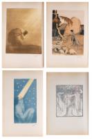 WITHDRAWN - "The Bible: Geneses From Creation until the Deluge" by Abel Pann. Complete Portfolio of 25 Original Signed Lithographs, 1924