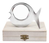 Rare, Authentic, Vintage Original Herm&egrave;s "Fish" Magnifying Glass in Vintage Original Presentation Box ca. 1960s