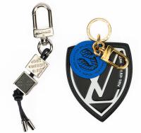 Louis Vuitton: Pair of Keychains for the Gentleman AND the Lady in Original Gift Boxes