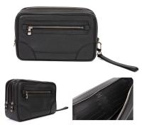 Louis Vuitton Men's Single Strap Sling/Messenger Bag. Mint, Unused in Luxe Coated Leather with Three Zippered Compartmen