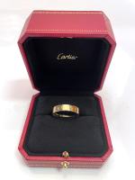 Cartier 18K Yellow Gold Love Ring in MINT Condition with Original Ring Box and Outer Box
