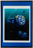 William Schimmel. "Our Home Too" Hand Signed Serigraph AP 48/60