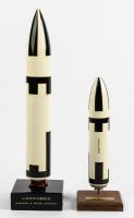 Two Fleet Ballistic Missile Rocket Models by Lockheed Missiles and Space Company, USN Polaris and USN Poseidon