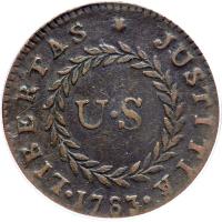 1783 Nova Constellatio Crosby 1-A. PCGS VF35 - 2