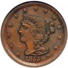 1855 C-1 R1. NGC MS66