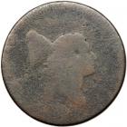 1795 C-6b R6- No Pole, Thick Planchet Fair-2+