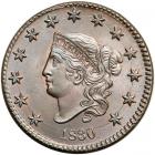 1830 N-2 R2 Large Letters Reverse MS65