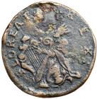 (1667-69) Saint Patrick's Farthing Breen-208, Griffee G1-2/0d Rarity-5 F15