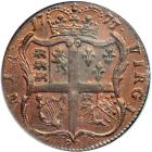 1773 Virginia Halfpenny Breen-181 PCGS graded MS64 Red & Brown, CAC Approved - 2