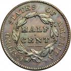 Classic Head Half Cent 1829 C-1 R8 (as a Specimen Strike) - 2