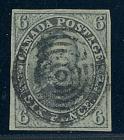 Canada, 1851, Prince Albert, 6d slate violet, laid paper