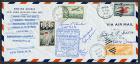 USA, 1938, crew signed Howard Hughes Around-The-World record flight cover
