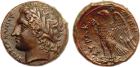 Sicily, Syracuse, Hiketas II (287-278 BC), &AElig;, 10.9g.