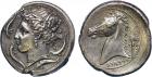 Sicily, Entella (c.320-300 BC), Silver Tetradrachm, 16.74g, 11h.