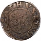 1652 Massachusetts Oak Tree Shilling Noe-9 Rarity-5 PCGS Genuine, VF Details, Filed Rims