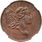 1794 C-1a R3 Large Edge Letters NGC graded MS61 Brown