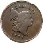 1795 C-4 R3 Punctuated Date, Plain Edge PCGS graded VF25
